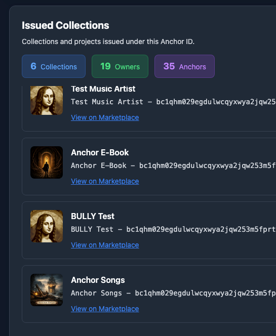 Verified Creator Profile